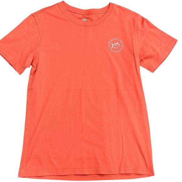 SOUTHERN TIDE Boys Orange Tee XL (16) NWOT - Picture 2 of 4